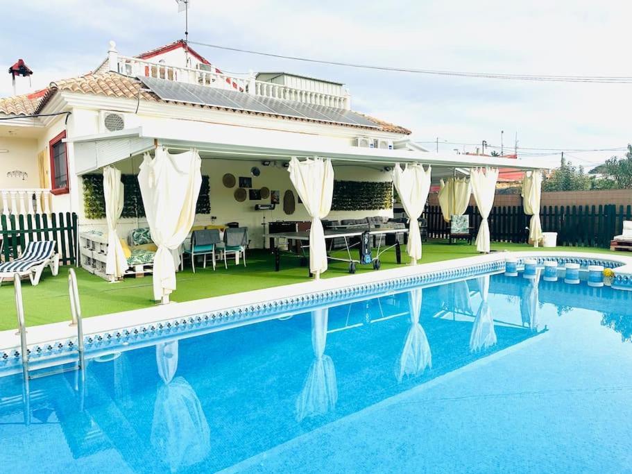 Casa Rural A 4Km De Murcia Con Piscina Y Spa Caliente Exterior photo